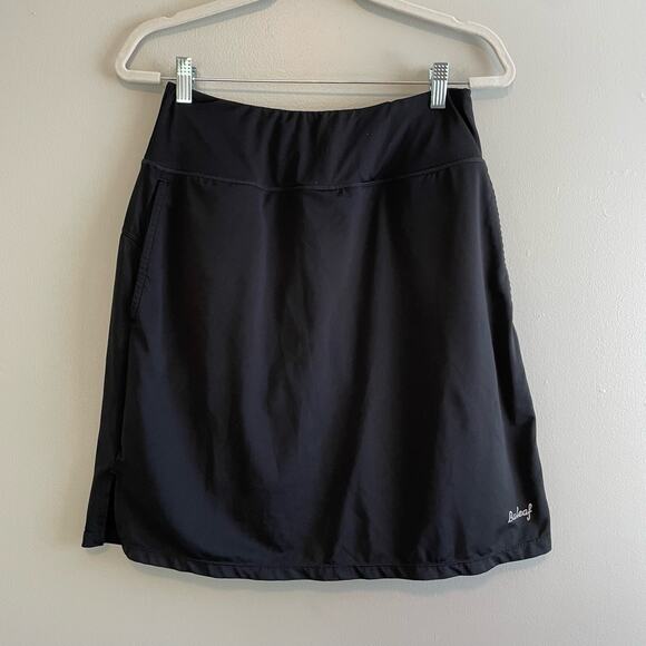 Baleaf Size L Black Skort Elastic Waist Polyester/Spandex Blend Pockets - Picture 1 of 9